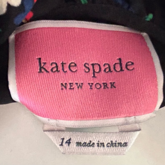 Kate spade bright floral tie waist dress - Picture 3 of 5